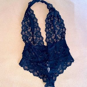 Black One Piece Lingerie